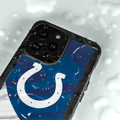 NFL Indianapolis Colts iPhone 15 Pro Waterproof Case